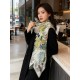 Special Grade Replica Hermès Rare Treasures Reversible Cashmere Handkerchief 140 05 Clone Sale