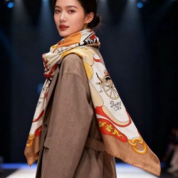Special Grade Replica Hermès Rare Treasures Reversible Cashmere Handkerchief 140 01 Clone Sale