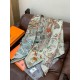 Special Grade Replica Hermes Surrealist Hermes Hub Velvet Scarf 140 Red Clone Sale