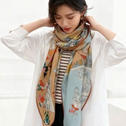 Special Grade Replica Hermes Equestrian Academy Reversible Velvet Shawl 140 01 Clone Sale