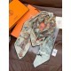 Special Grade Replica Hermes Equestrian Academy Reversible Velvet Shawl 140 Brown Clone Sale
