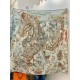 Special Grade Replica Hermes Equestrian Academy Reversible Velvet Shawl 140 Brown Clone Sale