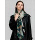 Special Grade Replica Hermes Equestrian Academy Reversible Velvet Shawl 140 Green Clone Sale