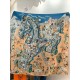Special Grade Replica Hermes Equestrian Academy Reversible Velvet Shawl 140 Blue Clone Sale