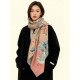 Special Grade Replica Hermes Equestrian Academy Reversible Velvet Shawl 140 Pink Clone Sale