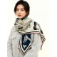 Special Grade Replica Hermes Surrealist Hermes Hub Velvet Scarf 140 Coffee Clone Sale