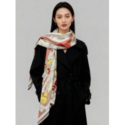 Special Grade Replica Hermes Starry Night Chorus Silk Scarf Cashmere Square Handkerchief 140 01 Clone Sale