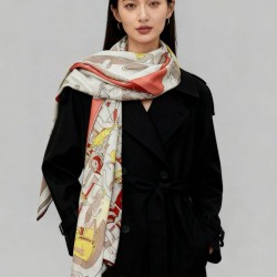Special Grade Replica Hermes Starry Night Chorus Silk Scarf Cashmere Square Handkerchief 140 01 Clone Sale