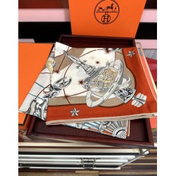 Special Grade Replica Hermes Starry Night Chorus Silk Scarf Cashmere Square Handkerchief 140 Clone Sale