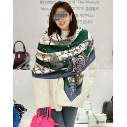 Special Grade Replica Hermes Starry Night Chorus Silk Scarf Cashmere Square Handkerchief 140 04 Clone Sale