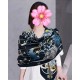 Special Grade Replica Hermes Starry Night Chorus Silk Scarf Cashmere Square Handkerchief 140 03 Clone Sale