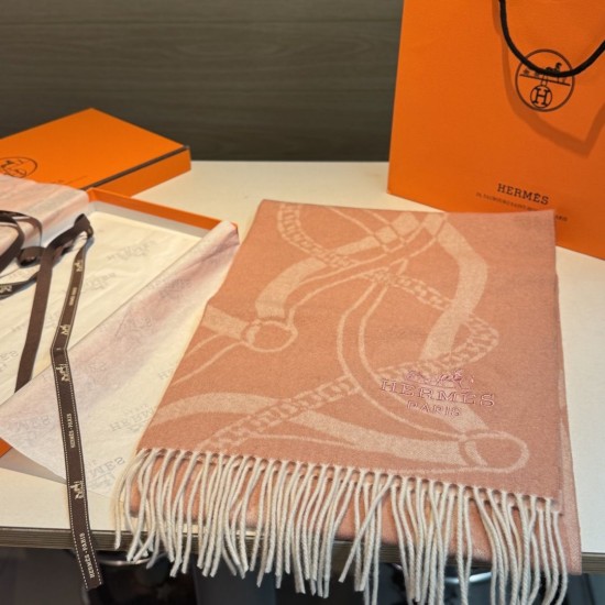 Special Grade Replica Hermes classic Lambswool scarf 30 x 200 02 Clone Sale