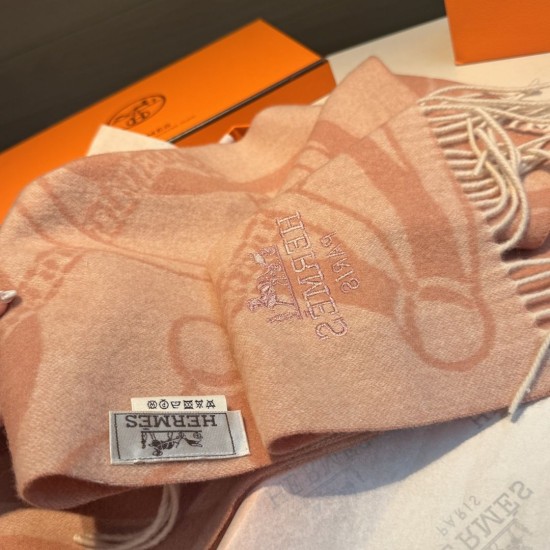 Special Grade Replica Hermes classic Lambswool scarf 30 x 200 02 Clone Sale