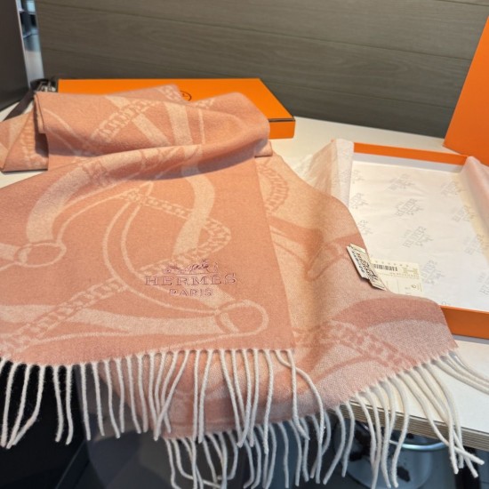 Special Grade Replica Hermes classic Lambswool scarf 30 x 200 02 Clone Sale