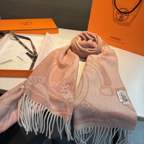 Special Grade Replica Hermes classic Lambswool scarf 30 x 200 02 Clone Sale