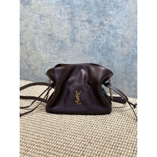 Special Grade Replica YSL Saint Laurent Jamie Shoulder Bag Coffee Clone Sale