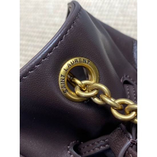 Special Grade Replica YSL Saint Laurent Jamie Shoulder Bag Coffee Clone Sale