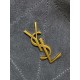 Best Replica YSL Saint Laurent Jamie Shoulder Bag Gray Suede Fake At Cheap Price Special Grade Replica YSL Saint Laurent Jamie Shoulder Bag Gray Suede Clone Sale