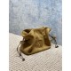 Special Grade Replica YSL Saint Laurent Jamie Shoulder Bag Gold Leaf Suede Clone Sale