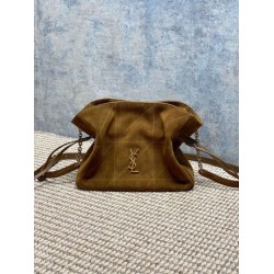 Special Grade Replica YSL Saint Laurent Jamie Shoulder Bag Caramel Suede Clone Sale