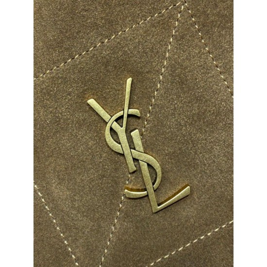Special Grade Replica YSL Saint Laurent Jamie Shoulder Bag Caramel Suede Clone Sale