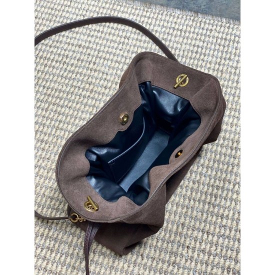 Special Grade Replica YSL Saint Laurent Jamie Shoulder Bag Coffee Suede Clone Sale