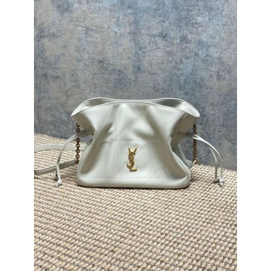 Special Grade Replica YSL Saint Laurent Jamie Shoulder Bag White Clone Sale