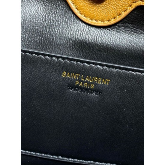 Special Grade Replica YSL Saint Laurent Jamie Shoulder Bag Brown Clone Sale