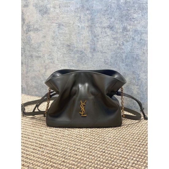Special Grade Replica YSL Saint Laurent Jamie Shoulder Bag Moss Green Clone Sale