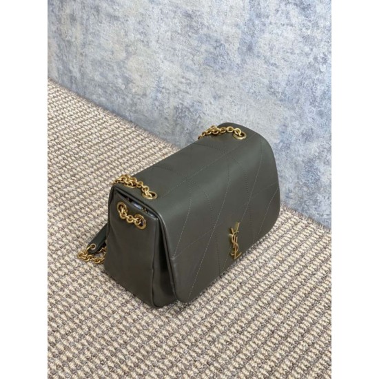Special Grade Replica YSL Saint Laurent Small Jamie 4.3 Shoulder Bag Moss Green Clone Sale