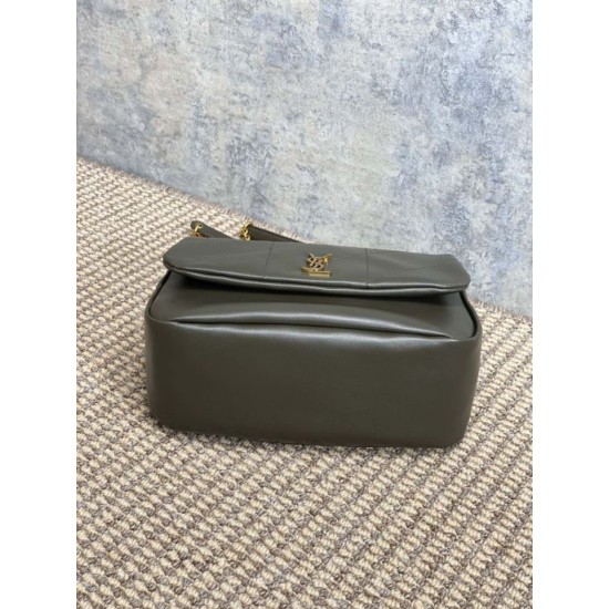 Special Grade Replica YSL Saint Laurent Small Jamie 4.3 Shoulder Bag Moss Green Clone Sale