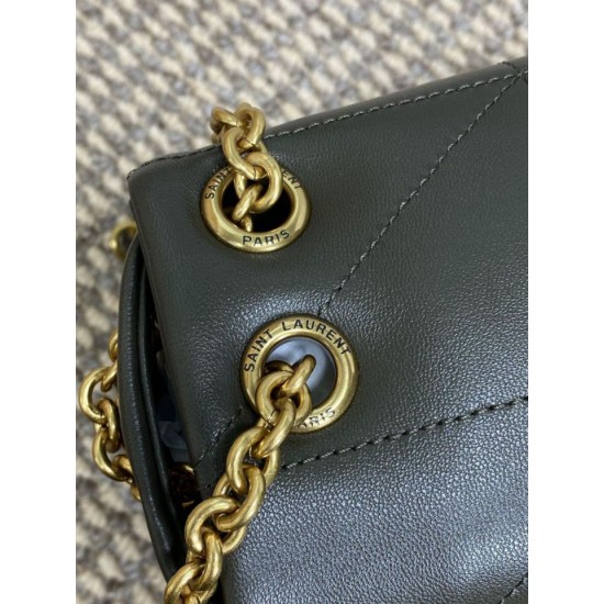 Special Grade Replica YSL Saint Laurent Small Jamie 4.3 Shoulder Bag Moss Green Clone Sale