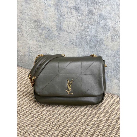 Special Grade Replica YSL Saint Laurent Small Jamie 4.3 Shoulder Bag Moss Green Clone Sale