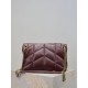 Best Replica YSL Saint Laurent Small Loulou Puffer Crossbody Bag, Maroon Nappa Fake At Cheap Price Special Grade Replica YSL Saint Laurent Small Loulou Puffer Crossbody Bag, Maroon Nappa Clone Sale