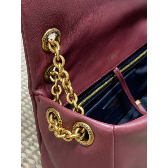 Best Replica YSL Saint Laurent Medium Jamie 4.3 Crossbody Bag, Burgundy Fake At Cheap Price Special Grade Replica YSL Saint Laurent Medium Jamie 4.3 Crossbody Bag, Burgundy Clone Sale