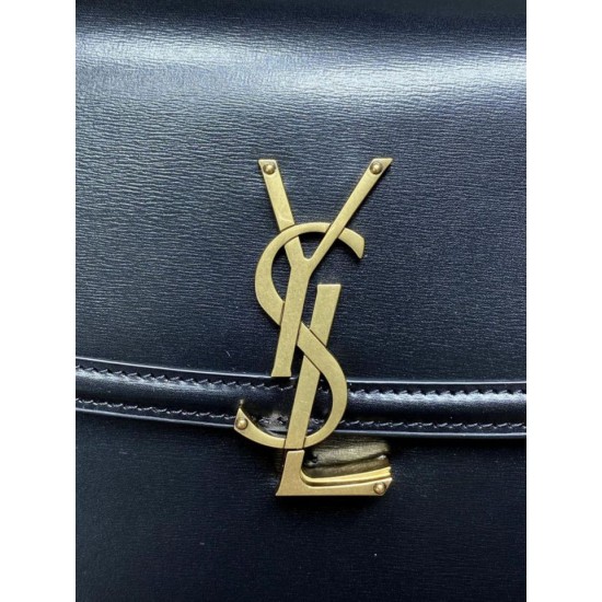 Best Replica YSL Saint Laurent Medium Solferino Box Crossbody Bag, Black Fake At Cheap Price Special Grade Replica YSL Saint Laurent Medium Solferino Box Crossbody Bag, Black Clone Sale