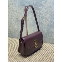 Best Replica YSL Saint Laurent Medium Solferino Box Crossbody Bag, Burgundy Fake At Cheap Price Special Grade Replica YSL Saint Laurent Medium Solferino Box Crossbody Bag, Burgundy Clone Sale