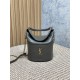 Special Grade Replica YSL Saint Laurent Mini Gaby Bucket Bag, Moss Green Clone Sale