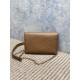 Best Replica YSL Saint Laurent Mini Calypso Classic Crossbody Bag with Chain, Brown Fake At Cheap Price Special Grade Replica YSL Saint Laurent Mini Calypso Classic Crossbody Bag with Chain, Brown Clone Sale