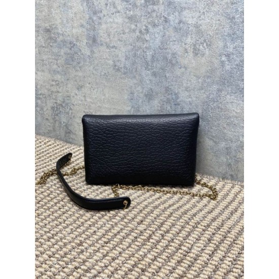 Best Replica YSL Saint Laurent Mini Calypso Classic Crossbody Bag with Chain, Black Fake At Cheap Price Special Grade Replica YSL Saint Laurent Mini Calypso Classic Crossbody Bag with Chain, Black Clone Sale