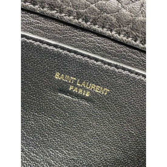 Best Replica YSL Saint Laurent Mini Calypso Classic Crossbody Bag with Chain, Black Fake At Cheap Price Special Grade Replica YSL Saint Laurent Mini Calypso Classic Crossbody Bag with Chain, Black Clone Sale