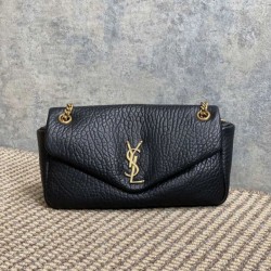 Special Grade Replica YSL Saint Laurent Calypso Crossbody Bag, Beige Clone Sale