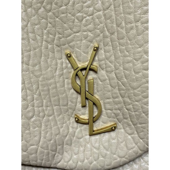 Special Grade Replica Large Crossbody Bag YSL Saint Laurent Calypso Beige Clone Sale