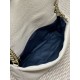 Special Grade Replica Large Crossbody Bag YSL Saint Laurent Calypso Beige Clone Sale