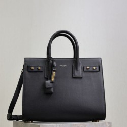 Special Grade Replica YSL Saint Laurent Sac de Jour Small/Medium/Large Tote Bag in Black with Gold Hardware Clone Sale