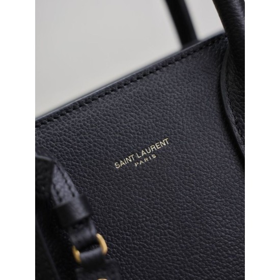 Special Grade Replica YSL Saint Laurent Sac de Jour Small/Medium/Large Tote Bag in Black with Gold Hardware Clone Sale