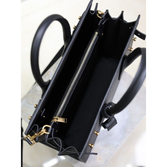 Special Grade Replica YSL Saint Laurent Sac de Jour Small/Medium/Large Tote Bag in Black with Gold Hardware Clone Sale