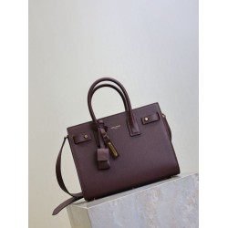 Special Grade Replica YSL Saint Laurent Sac de Jour Small/Medium/Large Tote Bag in Burgundy Clone Sale