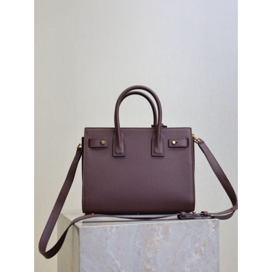 Special Grade Replica YSL Saint Laurent Sac de Jour Small/Medium/Large Tote Bag in Burgundy Clone Sale