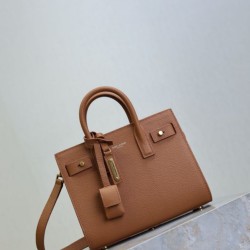 Best Replica YSL Saint Laurent Sac de Jour Small/Medium/Large Tote Bag in Brown Fake At Cheap Price Special Grade Replica YSL Saint Laurent Sac de Jour Small/Medium/Large Tote Bag in Brown Clone Sale